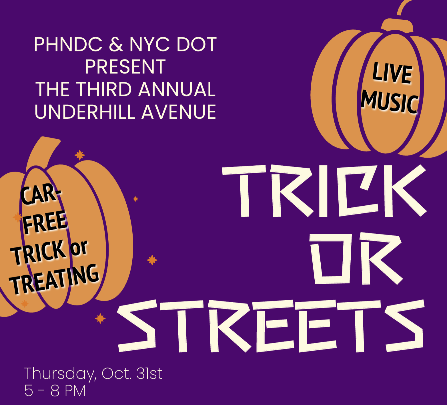 Trick-or-Streets!